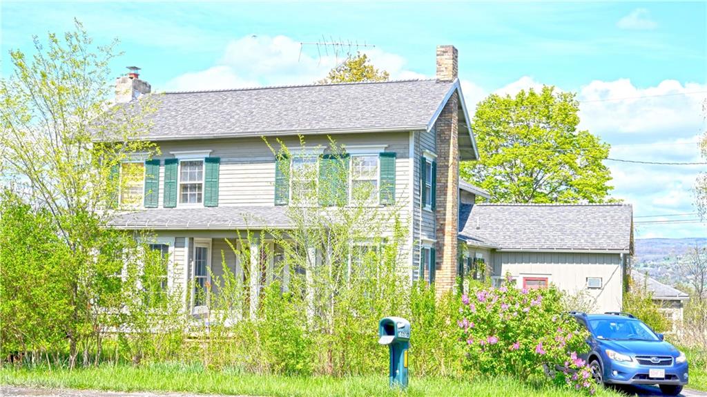 Exterior of the historic home at 4610 State Route 14 in Rock Stream